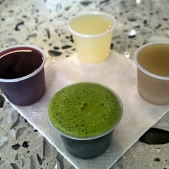 Arden's Garden - Grand Slam - Wheat grass, ginger, lemon and cranberry. - Juice Bars & Smoothies Near Me - Atlanta, Georgia
