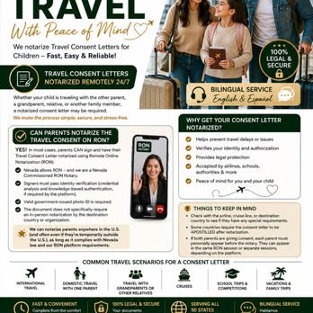 Avila Professional Services - Traveling with your child? We can help! Avila Professional Services LLC provides notarization for Child Travel Consent Letters - Notaries Near Me Avila Professional Services - Traveling with your child? We can help! Avila Professional Services LLC provides notarization for Child Travel Consent Letters - Notaries Near Me