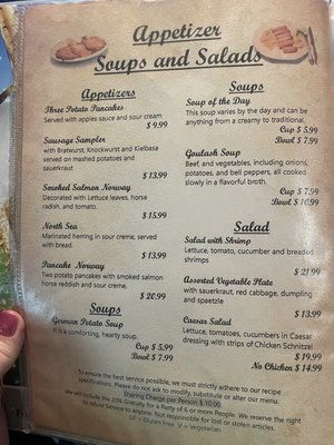 Menu photo 4 Old Heidelberg Fort Lauderdale, FL Menu photo 4 Old Heidelberg Fort Lauderdale, FL