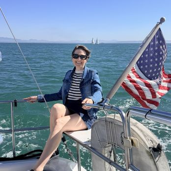 Sail San Diego - mom in the princess seat - Boating Near Me - San Diego, California Sail San Diego - mom in the princess seat - Boating Near Me - San Diego, California