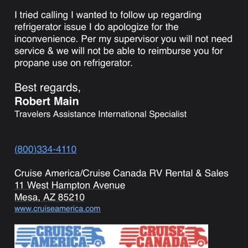 Cruise America - RV Rental Near Me - Mesa, Arizona