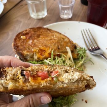 Zak The Baker - Hot and crispy tuna melt. I LOVED it!! - Kosher Near Me - Miami, Florida Zak The Baker - Hot and crispy tuna melt. I LOVED it!! - Kosher Near Me - Miami, Florida