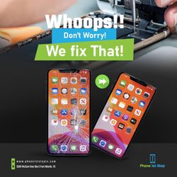 Phone 1st Stop - IPhone Screen Repair, fixed in 30 minutes or less.