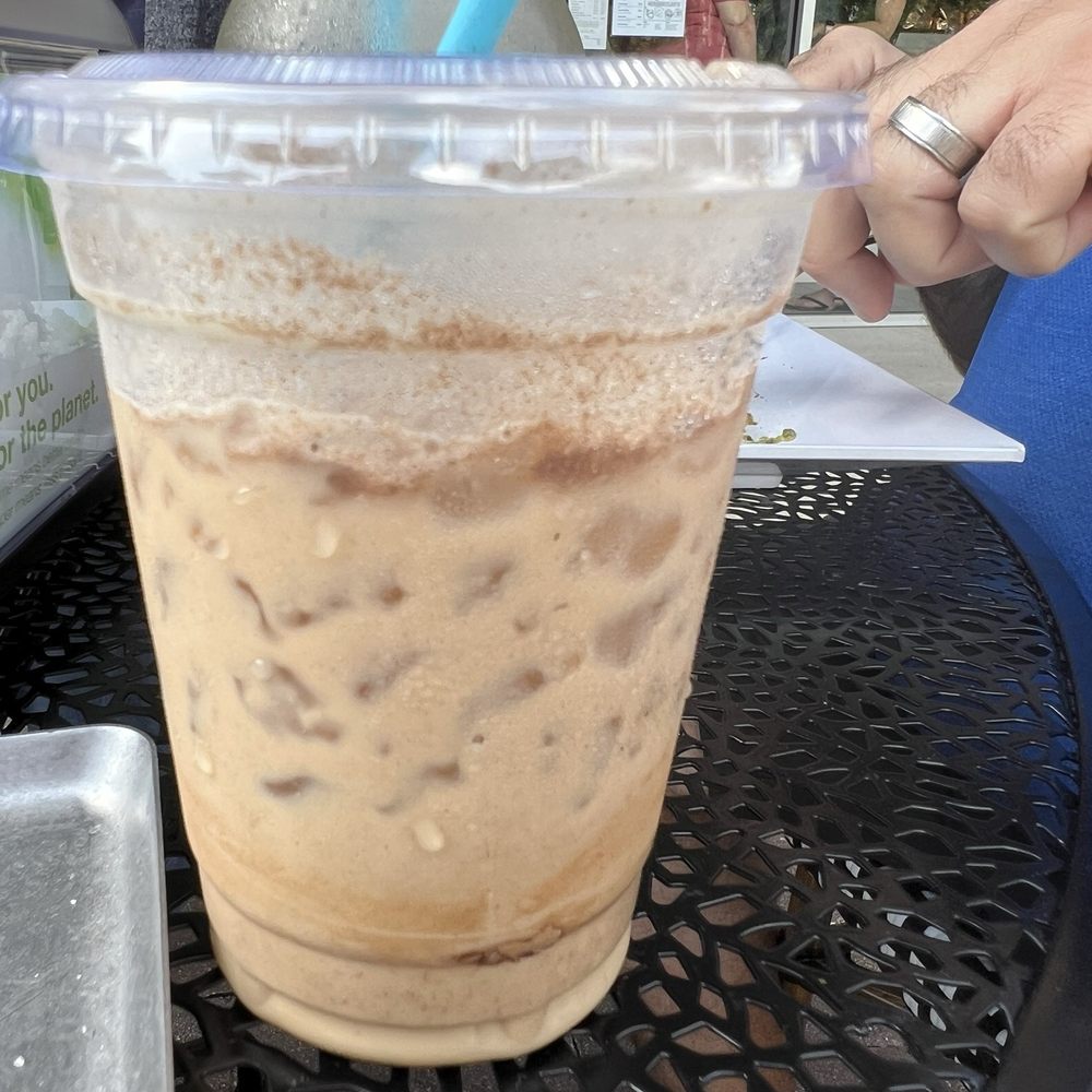 Magnolia Cafe - Churro latte - Cafes Near Me - Fernandina Beach, Florida