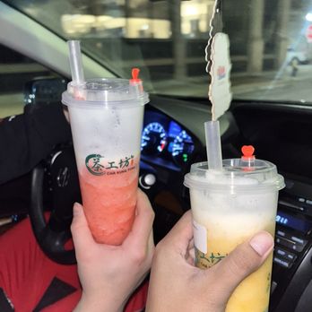 Cha Kung Fong - C1. Strawberry Tea Smoothie C4. Peach Tea Smoothie - Bubble Tea Near Me - Boston, Massachusetts Cha Kung Fong - C1. Strawberry Tea Smoothie C4. Peach Tea Smoothie - Bubble Tea Near Me - Boston, Massachusetts