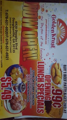 Menu photo 3 Golden Krust Douglasville, GA Menu photo 3 Golden Krust Douglasville, GA