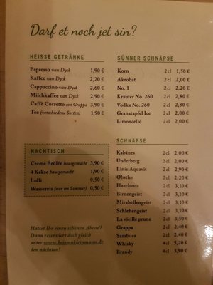 Menu photo 5 Bei Oma Kleinmann Cologne, NW Menu photo 5 Bei Oma Kleinmann Cologne, NW