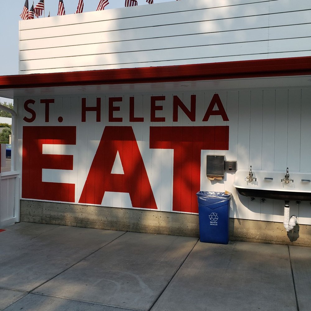 Gott's St. Helena - Back of the restaurant - Burgers Near Me - Saint Helena, California Gott's St. Helena - Back of the restaurant - Burgers Near Me - Saint Helena, California