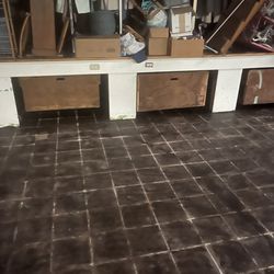 Atlantic Abatement - Post tile removal.