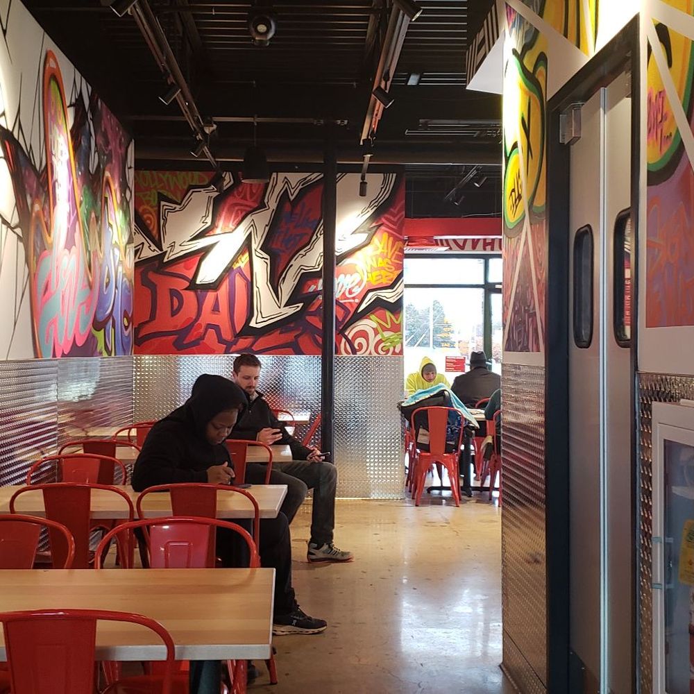 Dave's Hot Chicken - Very urban gritty looking - Halal Near Me - Wauwatosa, Wisconsin Dave's Hot Chicken - Very urban gritty looking - Halal Near Me - Wauwatosa, Wisconsin