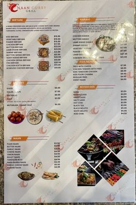 Menu photo 2 Naan Curry Grill Centennial, CO Menu photo 2 Naan Curry Grill Centennial, CO