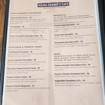 Mama Grande's Cafe - (5/30/26) - Breakfast & Brunch Near Me - Seattle, Washington