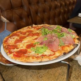 Pepperoni and Al Prosciutto Pizza Pepperoni and Al Prosciutto Pizza