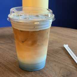 Blue hour latte Blue hour latte