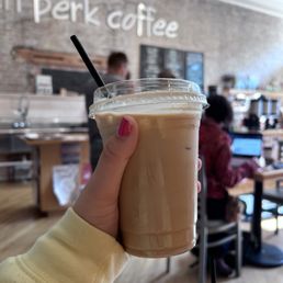 Iced chai tea latte Iced chai tea latte