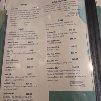 Sao Mai - Menu - Vietnamese Near Me - New York, New York