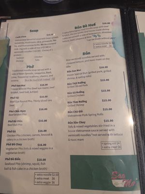 Menu photo 1 Sao Mai New York, NY