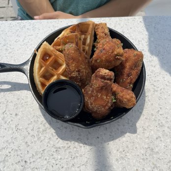 Ballast Point Brewing Long Beach - Chicken and Waffles - Breweries Near Me - Long Beach, California
