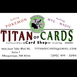 Titan of Cards - Business Card!