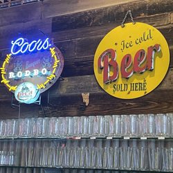 Reds, Whites & Brews - Yes, beer sold here.