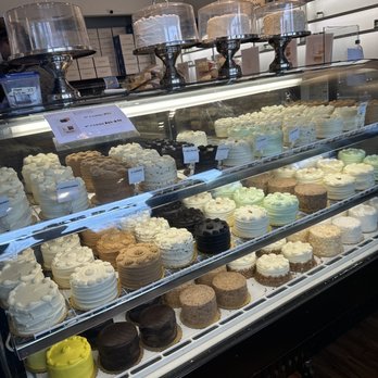 Cake Bar - Cake Display when you first enter the shop - Patisserie/Cake Shop Near Me - Dallas, Texas