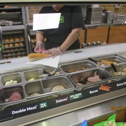 Subway - Subway / Quinton: Assembling the Black Forest Ham Sub.
