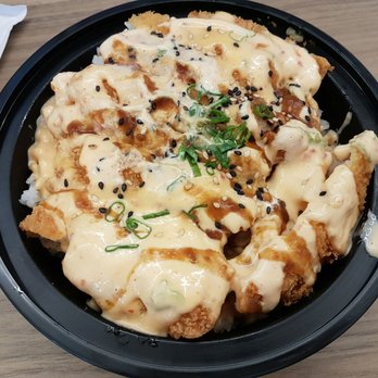 Ubi Sushi - Chicken Katsuya with rice - Sushi Bars Near Me - Montreal, Quebec