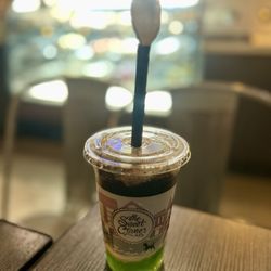 The Sweet Corner - 1. Green Grass Jelly. New experience for me and it did not disappoint. Great flavor!