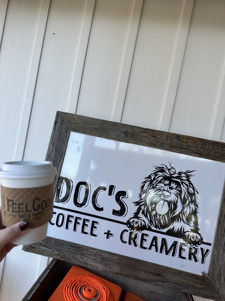 Doc’s Coffee and Creamery Logo