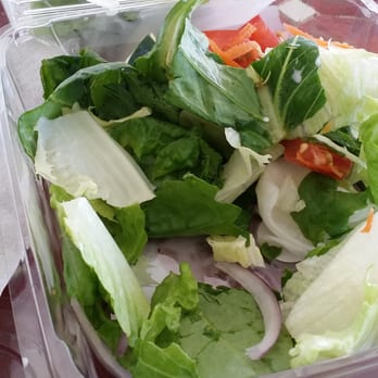 Perry's - Sad looking "garden salad" $5.50! - Bike Rentals Near Me - Santa Monica, California