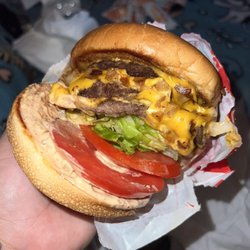 In-N-Out Burger - Sloppily wrapped as well....