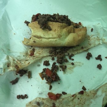 Mario's Sub & Salads - a half eaten sub sandwich - Sandwiches Near Me - Roxbury, Massachusetts