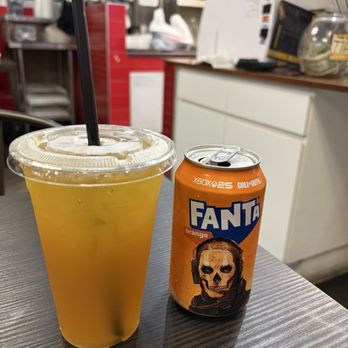 Tokido Craft Ramen - Iced Lemon Tea and Fanta Orange Soda - Ramen Near Me - Chino, California Tokido Craft Ramen - Iced Lemon Tea and Fanta Orange Soda - Ramen Near Me - Chino, California