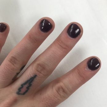 Exotic Nails And Spa - Gritty looking polish, uneven color, can still see the buffing scratch marks. I just had this done last night. - Nail Salons Near Me - Acton, Massachusetts Exotic Nails And Spa - Gritty looking polish, uneven color, can still see the buffing scratch marks. I just had this done last night. - Nail Salons Near Me - Acton, Massachusetts
