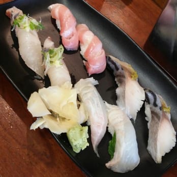 Geta - Toro, saba, hirame, and shimaaji. - Japanese Near Me - Oakland, California
