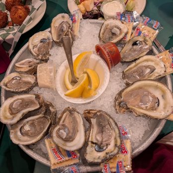 Wintzell's Oyster House - Wild-caught oysters on the half-shell. - Seafood Near Me - Mobile, Alabama Wintzell's Oyster House - Wild-caught oysters on the half-shell. - Seafood Near Me - Mobile, Alabama