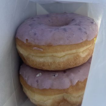 BoSa Donuts - Blueberry doughnuts . Very tasty. Would def buy these again - Donuts Near Me - Maricopa, Arizona