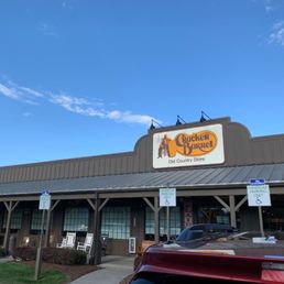 Exterior outside entrance of Cracker Barrel Old Country Store - Rochester, New York Exterior outside entrance of Cracker Barrel Old Country Store - Rochester, New York