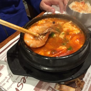 So Kong Dong - Spicey Tofu Seafood beef soup - Korean Near Me - Fort Lee, New Jersey So Kong Dong - Spicey Tofu Seafood beef soup - Korean Near Me - Fort Lee, New Jersey