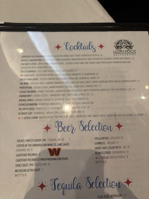 Menu photo 1 Lightfoot Restaurant Leesburg, VA
