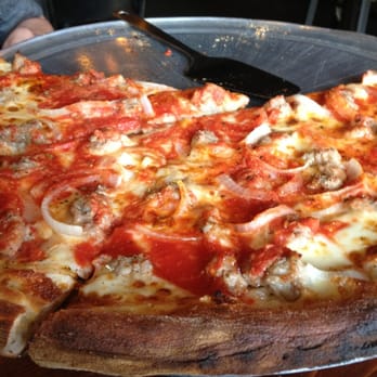 Arturo's - Sausage and onion pizza! - Italian Near Me - New York, New York