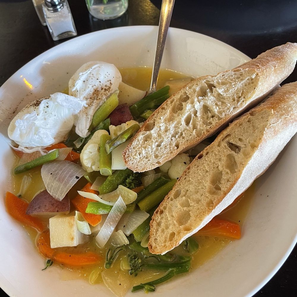 Barbette - Vegetable Hash with Smoked Onion Broth - French Near Me - Minneapolis, Minnesota