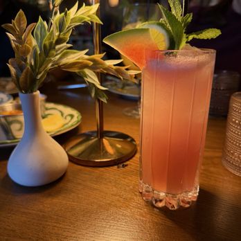 Lucrezia La Jolla - A watermelon mojito - Italian Near Me - San Diego, California Lucrezia La Jolla - A watermelon mojito - Italian Near Me - San Diego, California