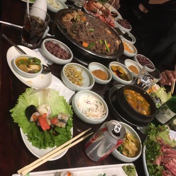 Yechon - Bbk combo for 3 + some sushi rolls. - Korean Near Me - Annandale, Virginia Yechon - Bbk combo for 3 + some sushi rolls. - Korean Near Me - Annandale, Virginia