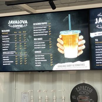 Java Lova - Menu Aug 2023 - Coffee & Tea Near Me - Langley, British Columbia