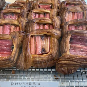 Radio Bakery - Rhubarb and Custard Croissant - Bakeries Near Me - Brooklyn, New York