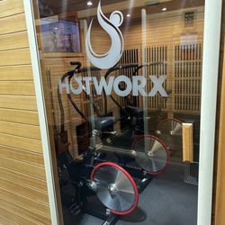Elliptical sauna