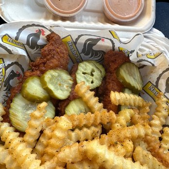 Nash + Tender Stockton - Combo # 5..3 Piece tenders w/seasoned fries - Chicken Shop Near Me - Stockton, California