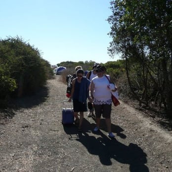 San Onofre State Beach - Trekking from camp to beach - Beaches Near Me - San Clemente, California San Onofre State Beach - Trekking from camp to beach - Beaches Near Me - San Clemente, California