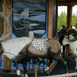 Town Of Living Trees - More animals on the carousel.
